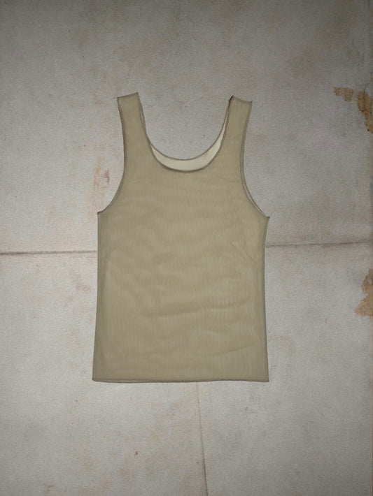 Nude Mesh Tank