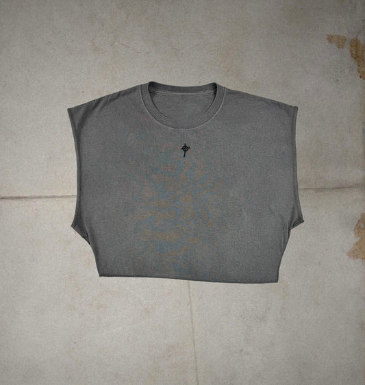 Cropped Cross Tee